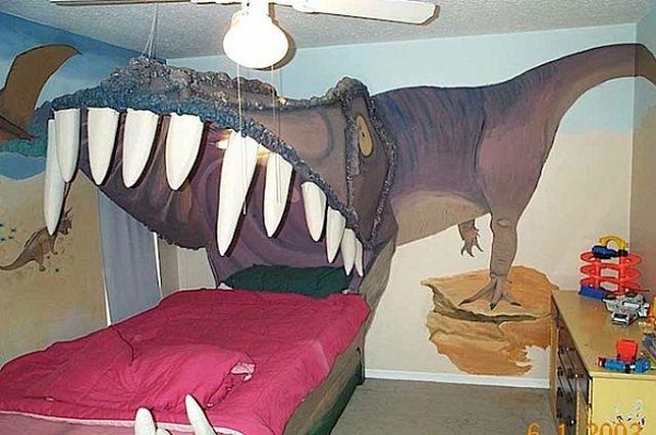 Dinosaur bed