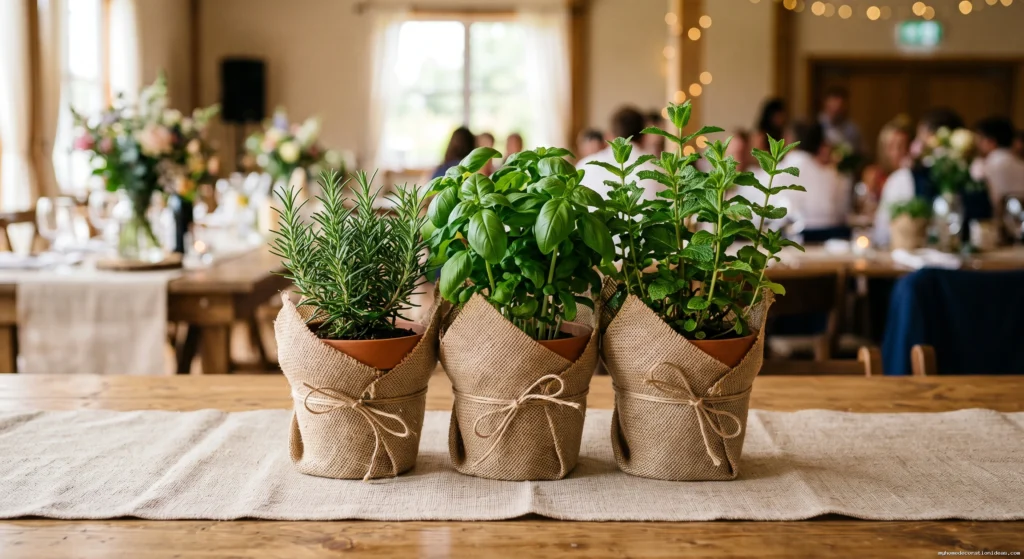 22. Potted Herbs