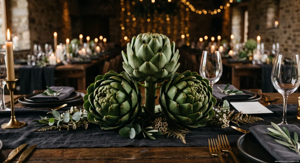 32. Artichoke Display