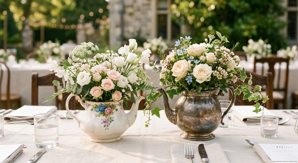 40. Vintage Teapots