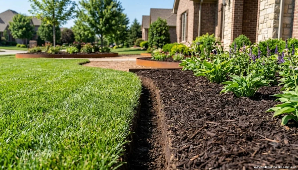sharp landscape border english edge lawn