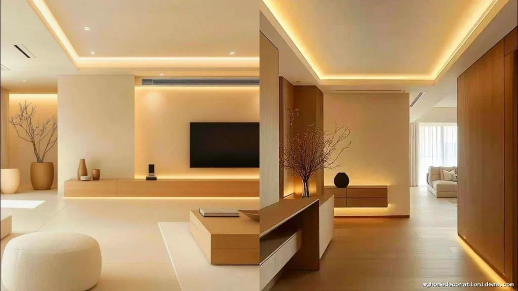 False Ceiling Design For Drawing Room