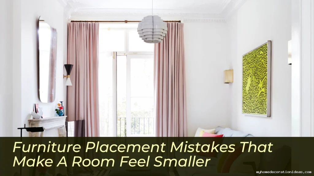 Furniture Placement Mistakes That Make A Room Feel Smaller