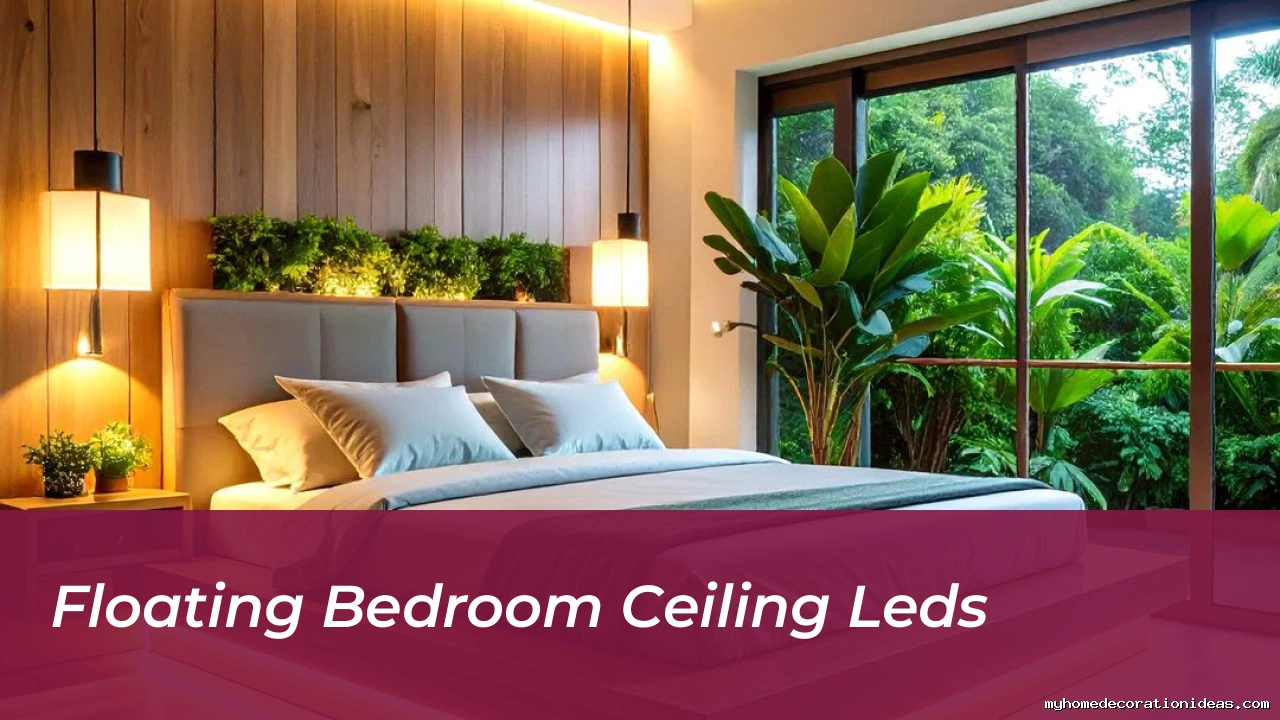 Floating Bedroom Ceiling LEDs
